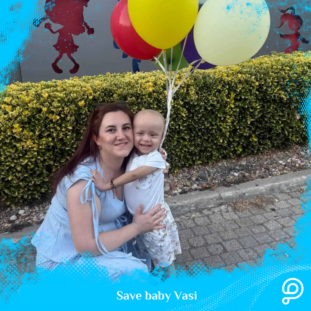 Histoires réussies - Baby Vasi overcame the illness thanks to the kindness of hundreds of people