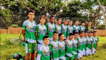 Torneo futbol jóvenes víctimas del reclutamiento forzoso